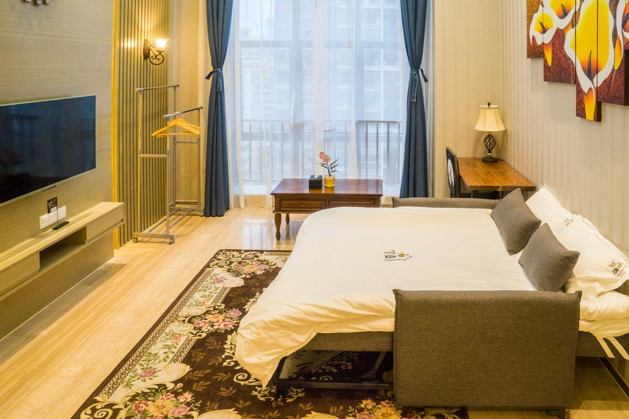 Yo Jia Apart Hotel Guangzhou Eksteriør bilde